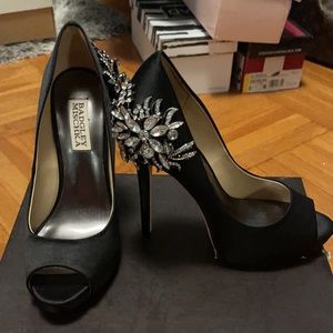 Badgley Mischka Peeptoe Heels